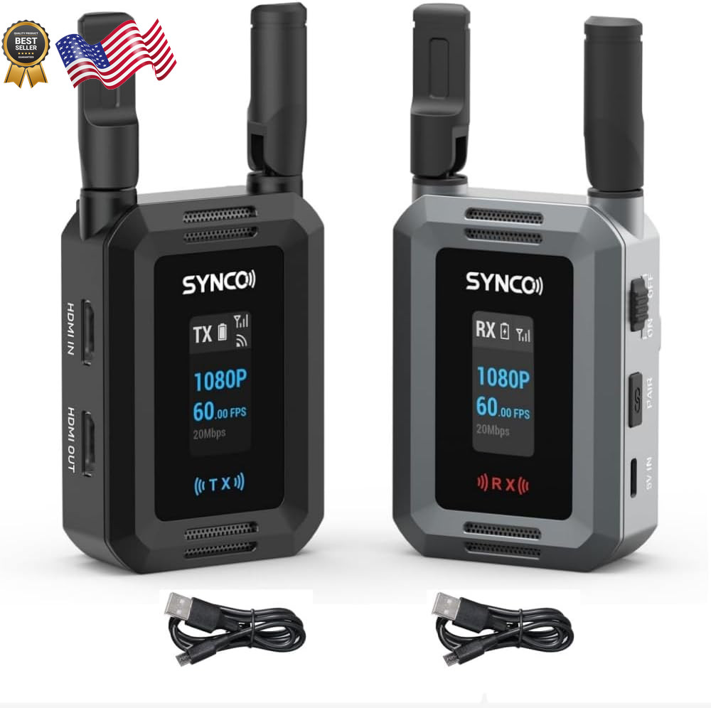 Synco Xvision Video Transmission System HD 300 Meters 1080P 60fps HDMI Transm gallery