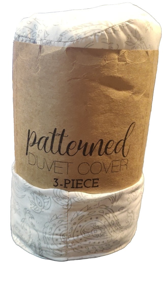 Qienjoy Washable Full/Queen Patterned Duvet Cover & 2 Shams; New In Package gallery