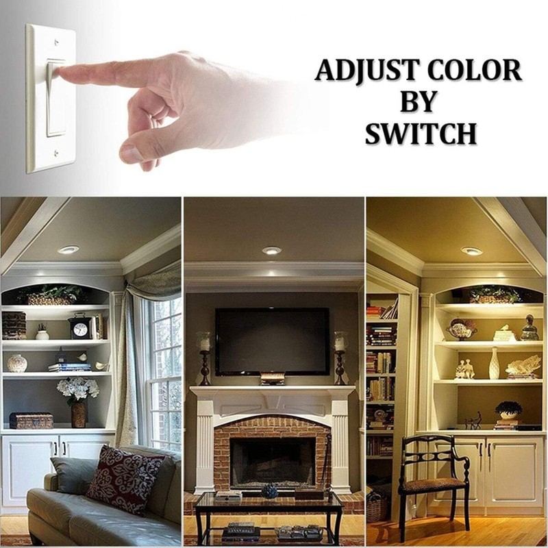 4-20PCS 7W LED Ceiling Light Dimmable Downlight Panel Light Spotlight 85-265V US gallery