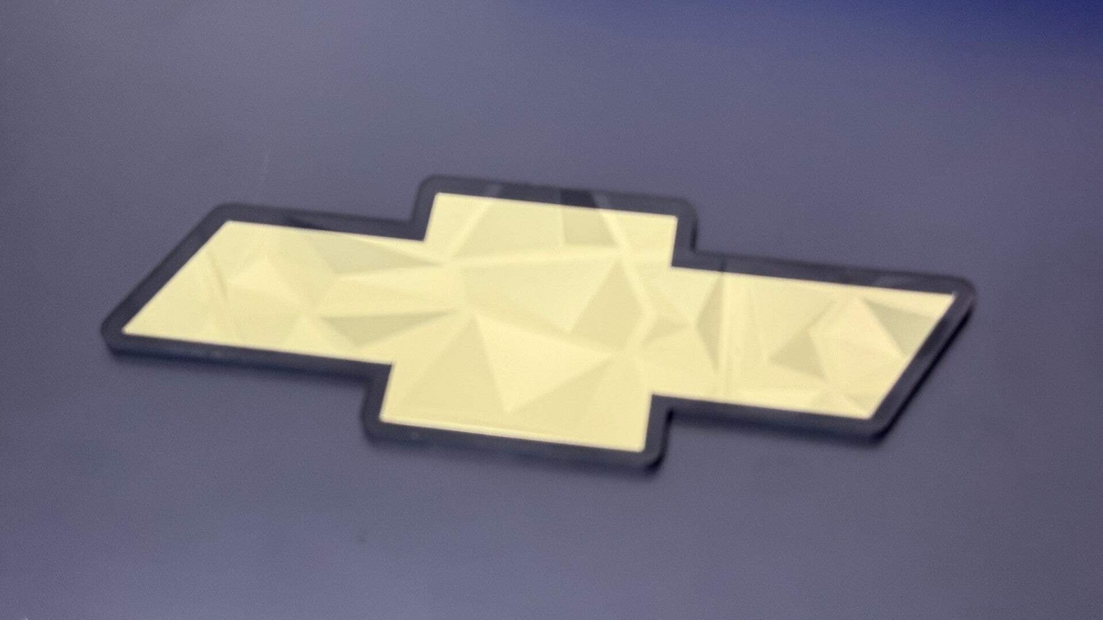 1998 - 2004 Chevrolet S10 2ND GEN Front Bowtie Emblem Version 2.0 Black & Gold gallery