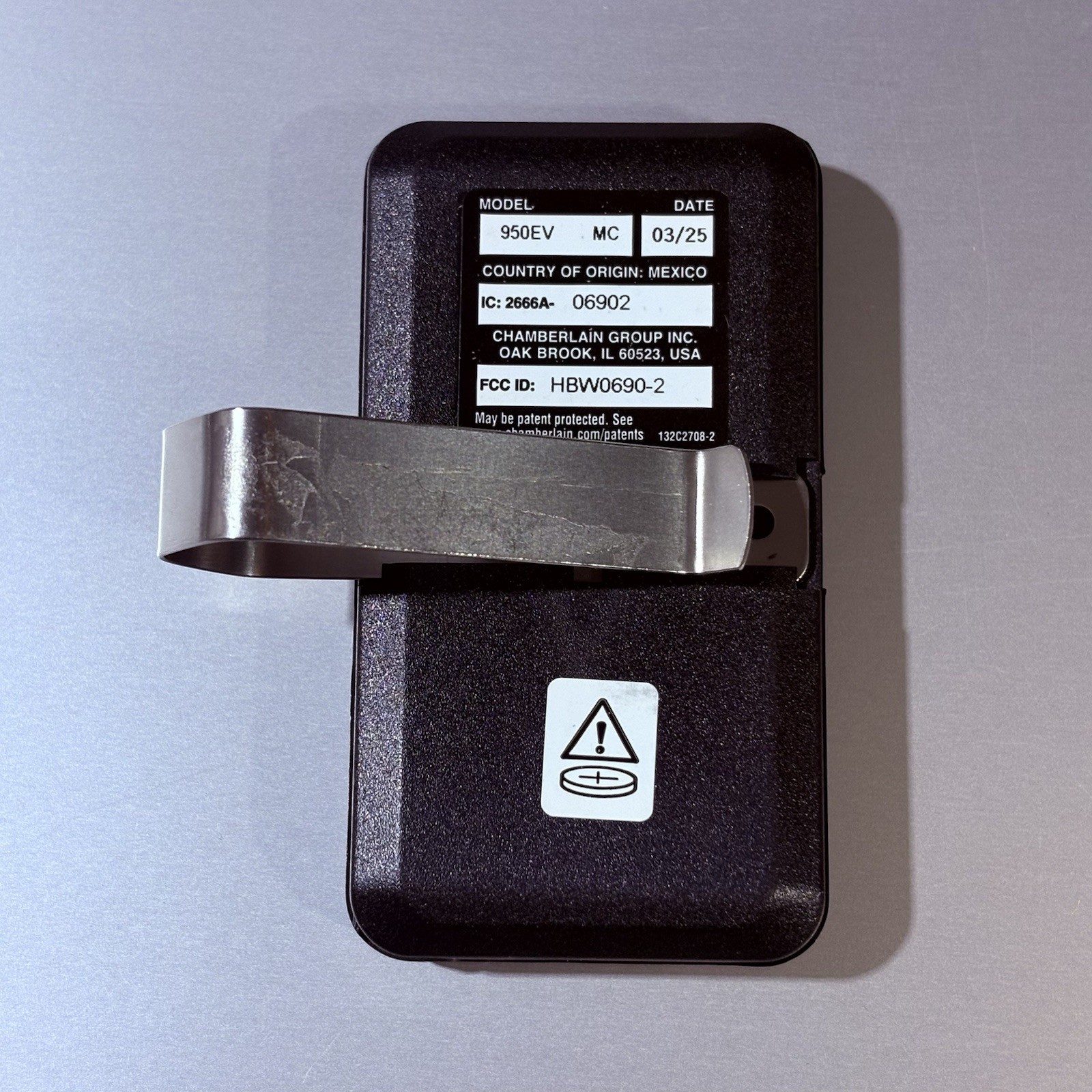 Chamberlain 950EV Garage Door Opener Remote OEM Tested gallery
