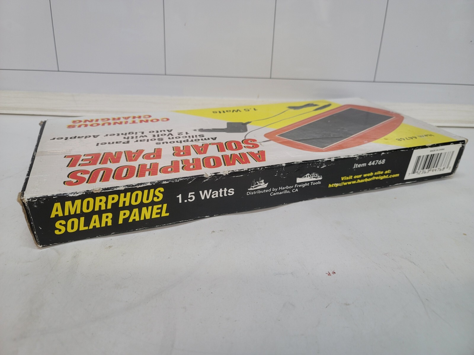 Amorphous Solar Panel 1.5 Watt Trickle Charger 44768 gallery