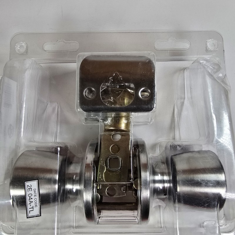 ACE Hardware Tulip Bed & Bath Privacy Door Knob Stainless Steel Lockset New gallery