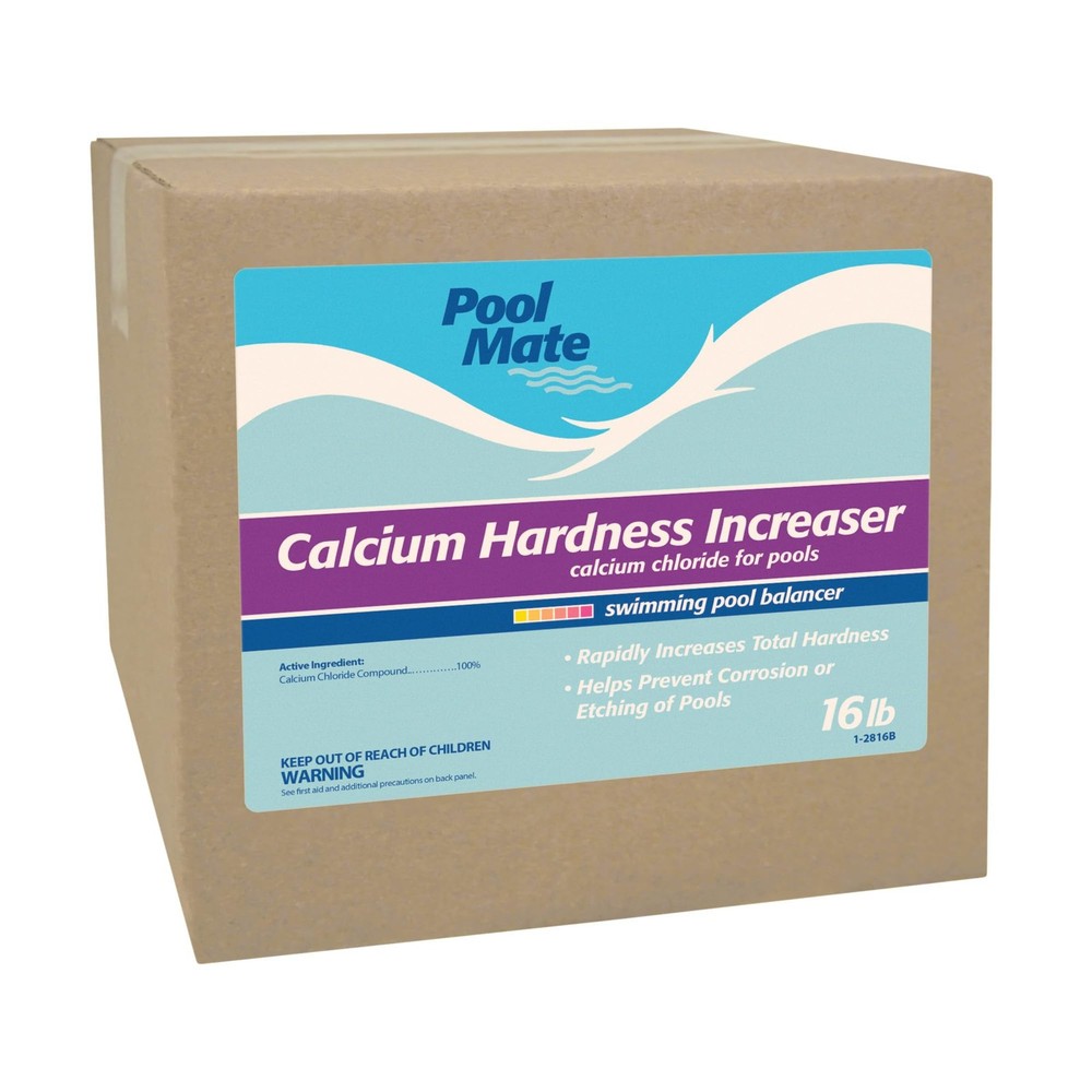 Pool Calcium Hardness Increaser 16 Pounds Premium 100% Chloride Mate