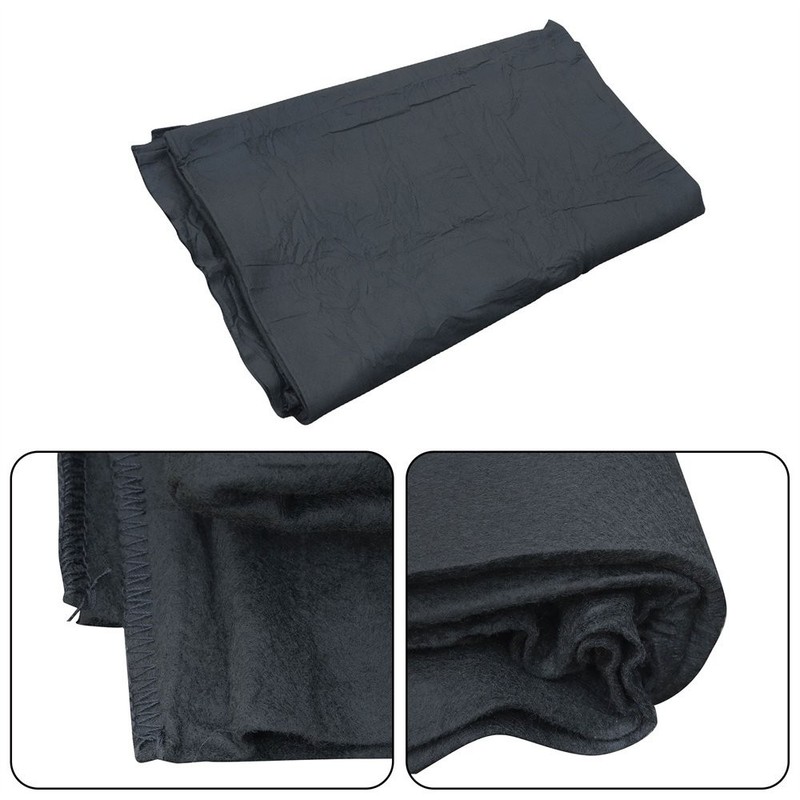16 FT Black Thicker Pool Liner Pad For Ground Swimming Pools Extends Liner Life gallery
