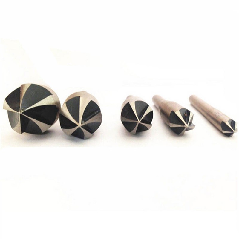 6PC COUNTERSINK TOOL BIT SET COUNTER SINK FOR STEEL METAL WOOD PLASTIC ALUMINUM gallery