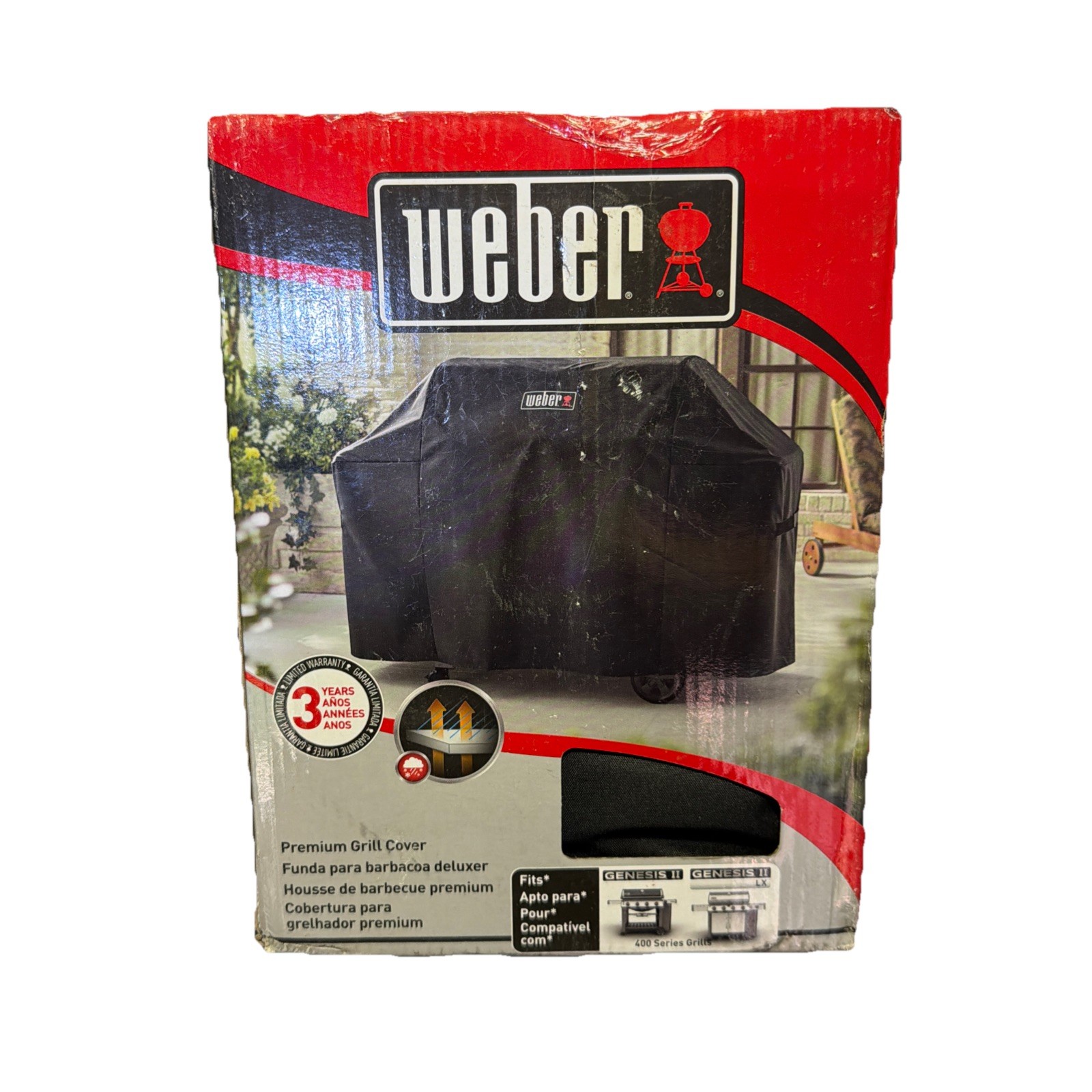 7131 Grill Cover is specifically designed for the Weber Genesis II 4 Burner gallery