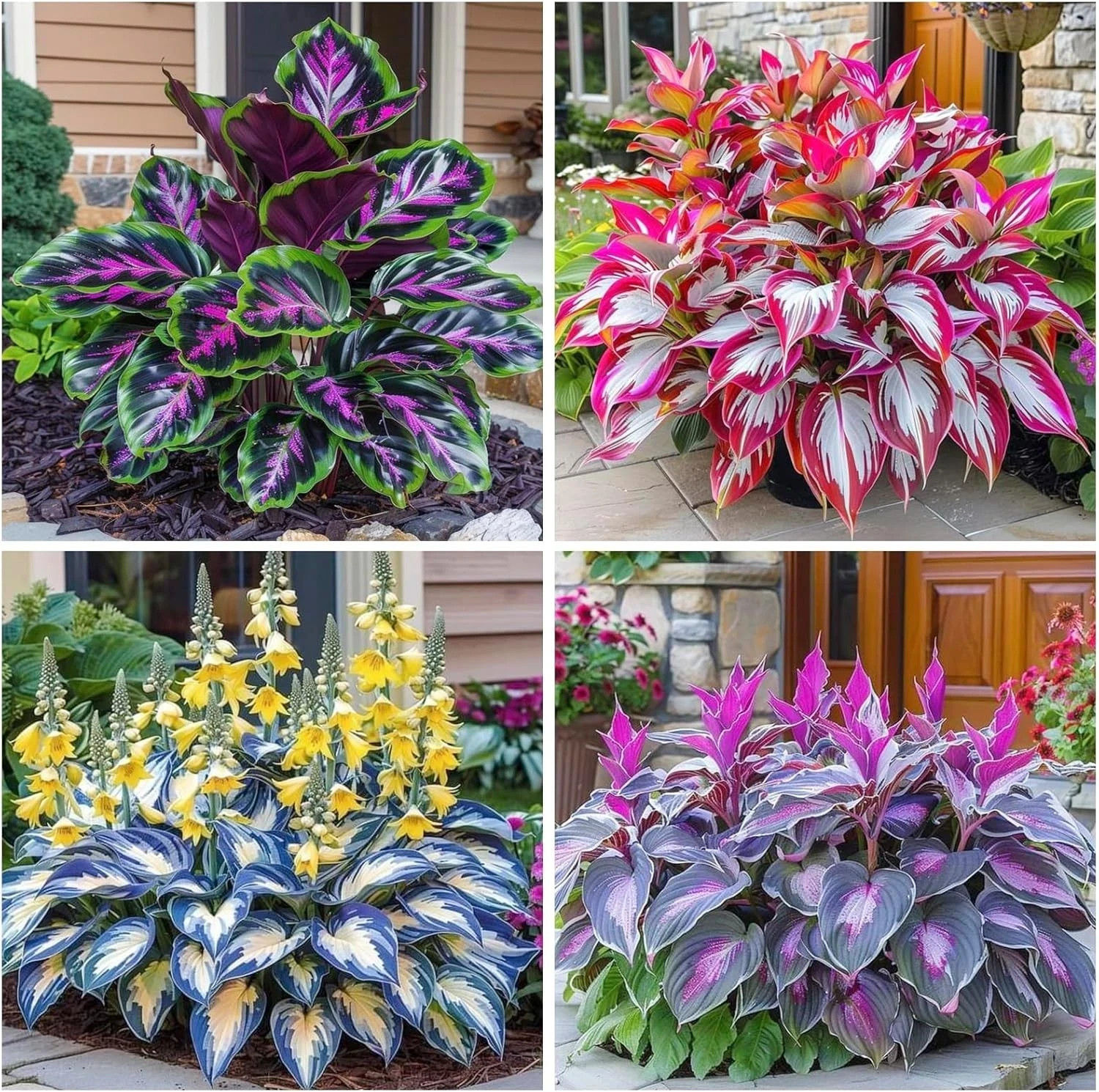 🌿 160+ HOSTA SEEDS – PERENNIAL OUTDOOR SHADE GARDEN PLANTING SEEDS – ORNAMENTAL gallery