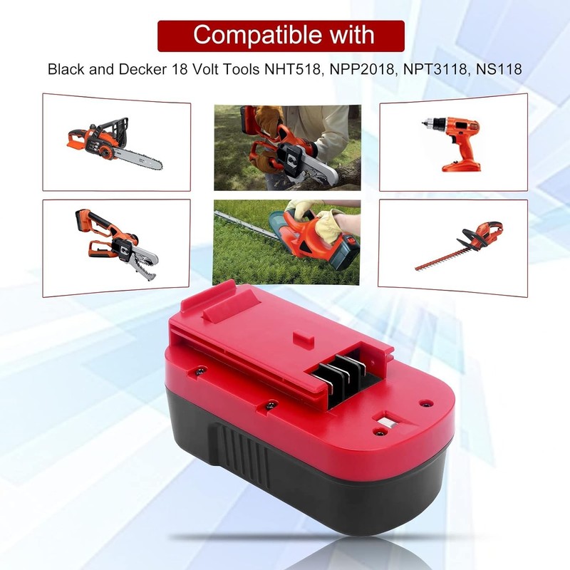 2Pack 4Pack 18V for Black and Decker HPB18 18 Volt 4.5Ah Battery HPB18-OPE gallery