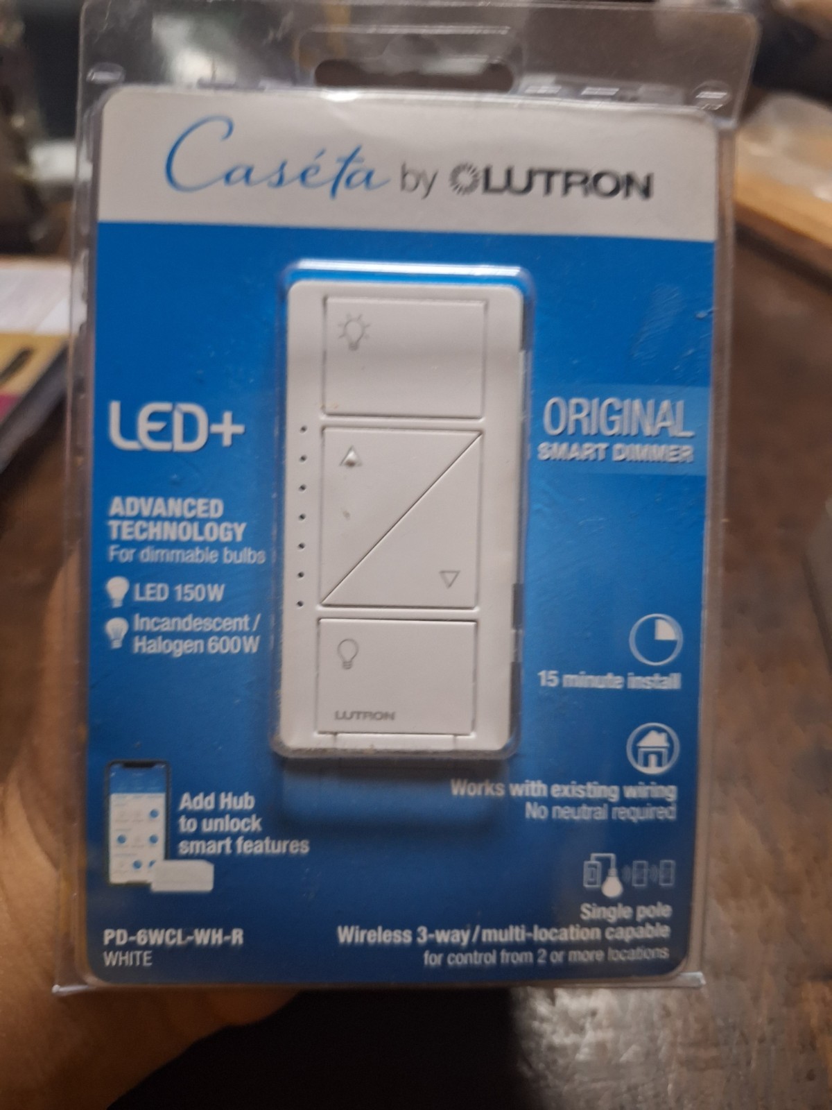 Lutron Diva Smart Dimmer - White gallery