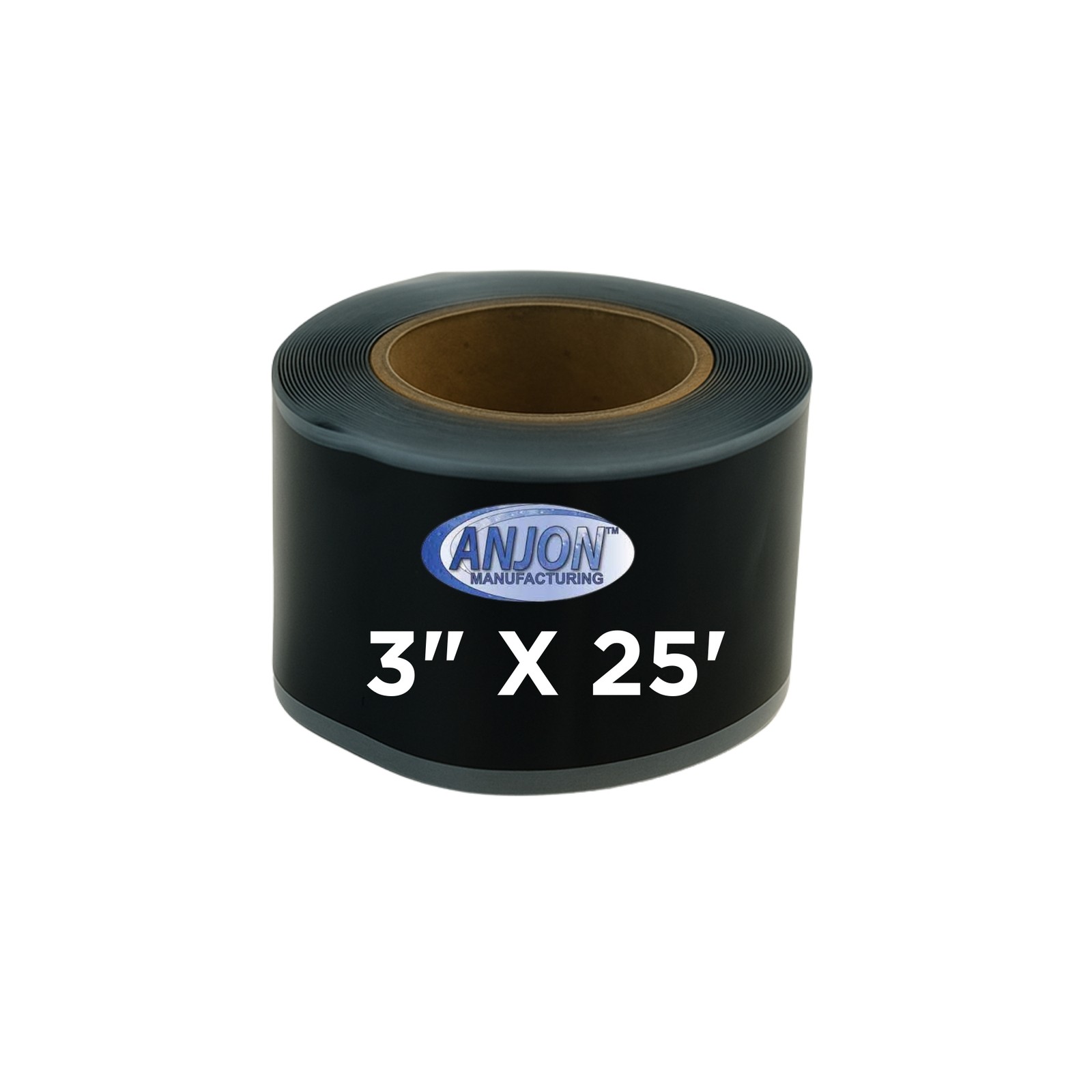 Anjon Black Butyl Double-Sided EPDM Seam Tape - 3" x 25' - Waterproof RV Roof gallery