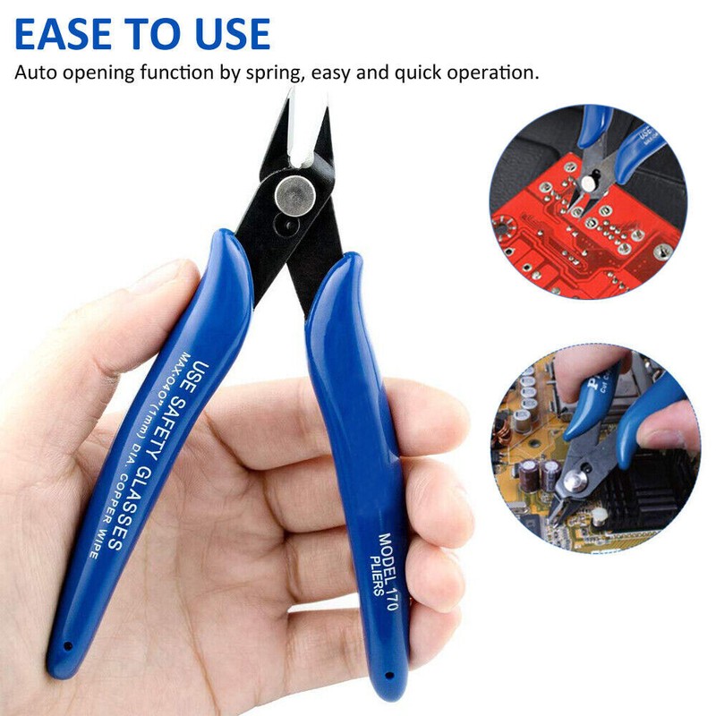 5/10pcs Plato170 Electrical Flush Wire Cutter Electronic Diagonal Plier Nipper gallery