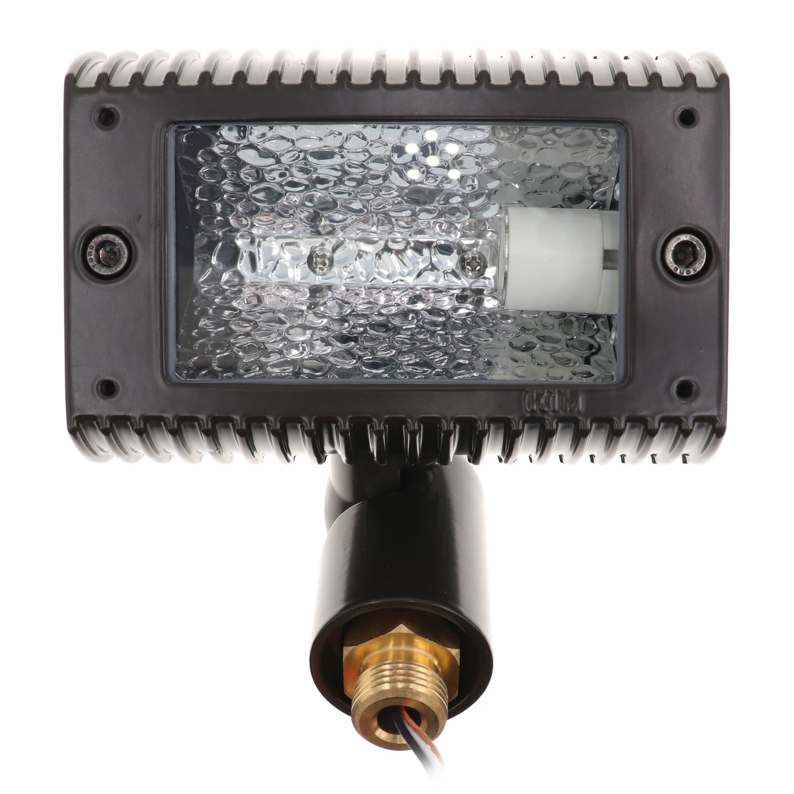 KIM LIGHTING EL215DB MICRO-FLOOD LANDSCAPE LIGHT, 100W T4 HALOGEN, 120V, BRONZE gallery
