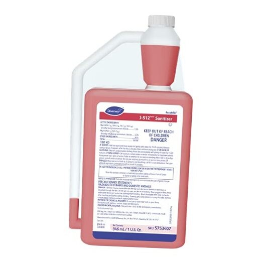 5753407 J-512 Sanitizer, Final Step No Rinse Food Contact 32 Fl Oz (Pack of 1) gallery