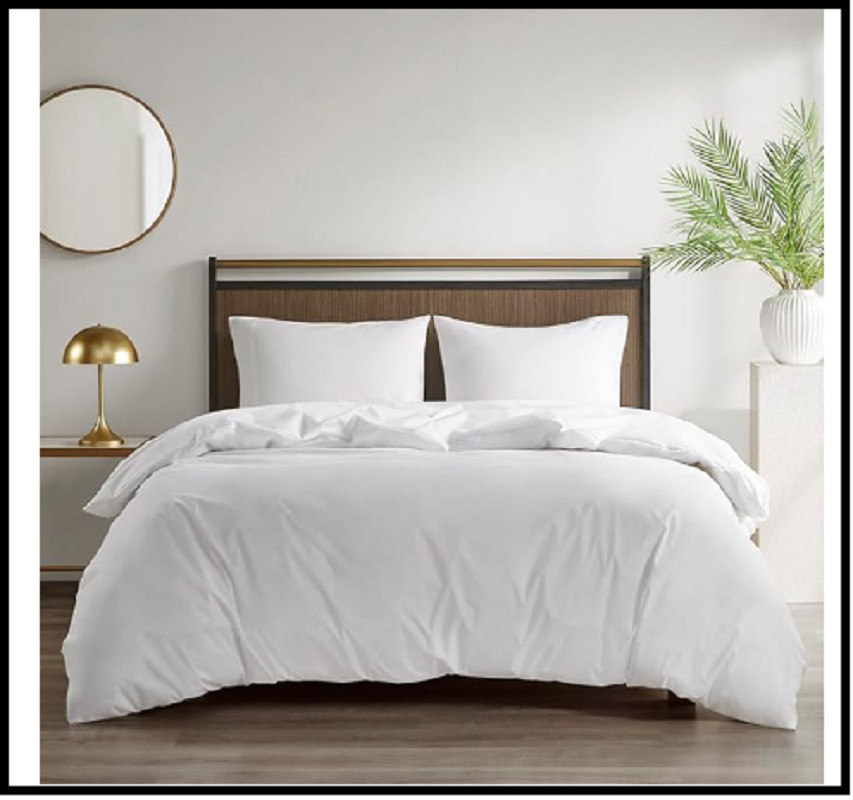 Comforter Protector Duvet Cover with Zipper Flap-Waterproof-Hypoallergenic King gallery