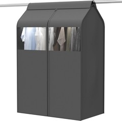 Simplehouseware Garment Covers for Clothes Rack/Closet/Hanging Clothes, Enclosed