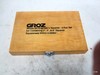 Groz Woodcraft Engineer's Square Set 3 Pc Set 2", 4" 6" in Original Wooden Case gallery