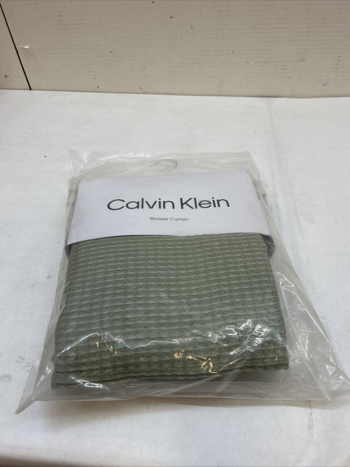 Calvin Klein Fabric Shower Curtain Luxury Cotton Blend Bathroom Decor 70x72 Inch gallery