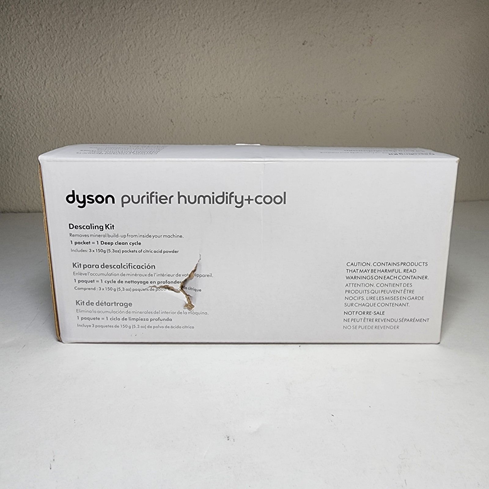 Dyson Pure Humidify + Cool Descaling Kit - 3x 150g Packets Deep Clean Cycle gallery