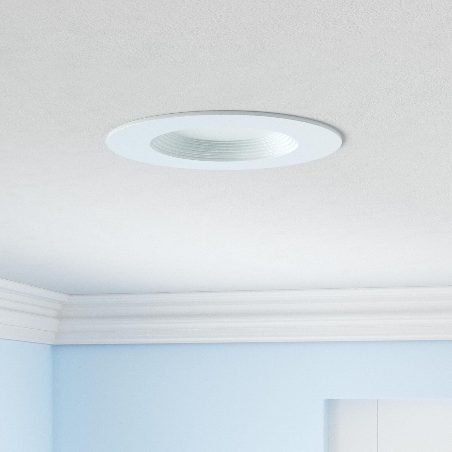 6 PACK HALO 5 inch / 6 inch LED Recessed Light Trim with 5 Color Temperatures gallery