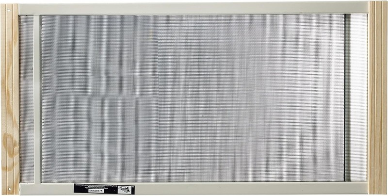 WB Marvin Adjustable Window Screen, 10in High x Fits 15-25in Wide gallery