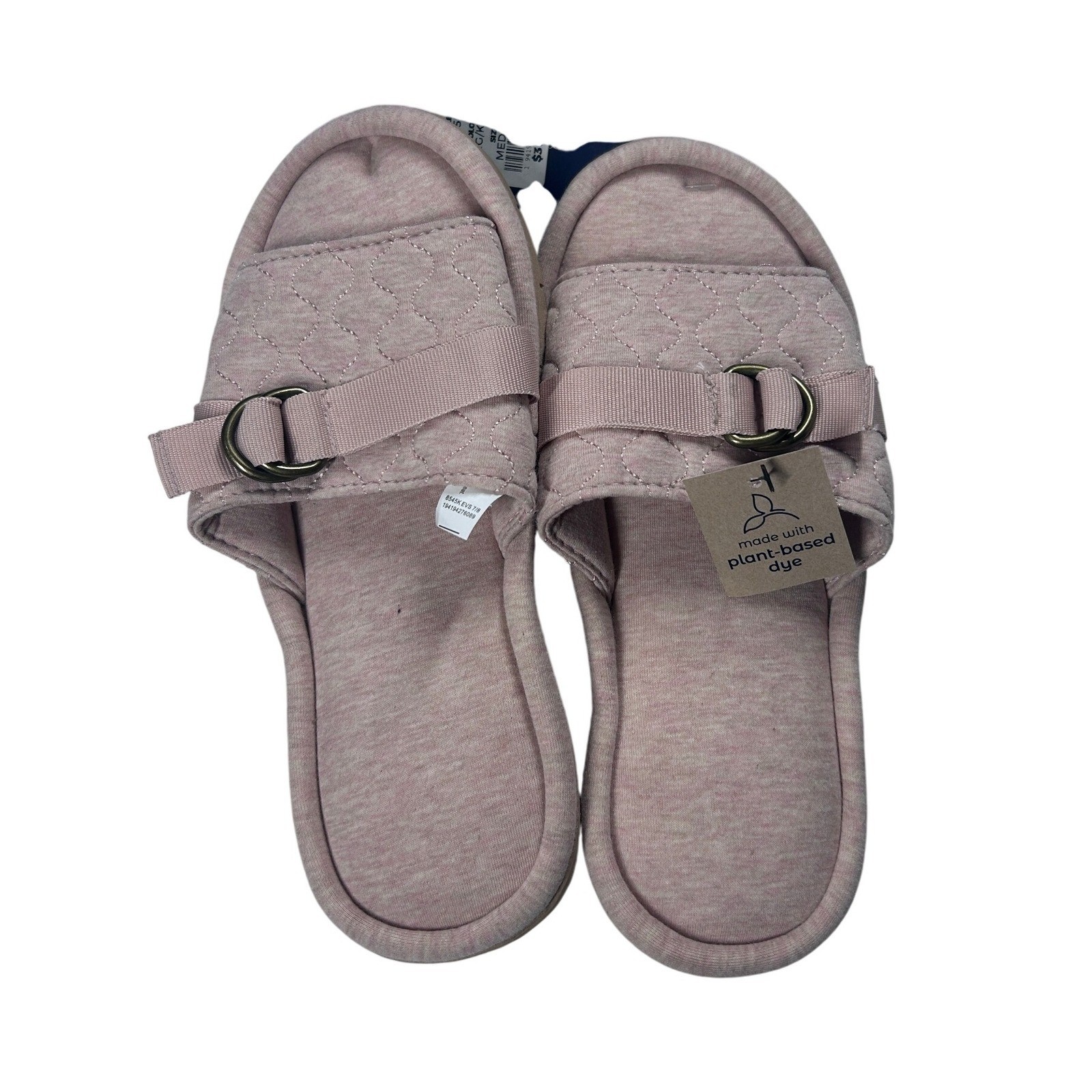 Isotoner Signature Memory Foam Slippers Eco Comfort Medium (7.5-8) NEW gallery