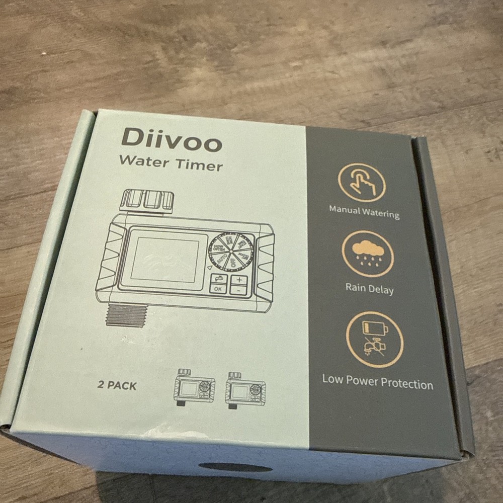 Diivoo Water Timer. WT-01 NEW (2pack)
