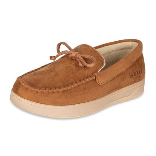 Men's Slip-On Indoor/Outdoor Essential Microsuede Boater Moccasin with Memory gallery