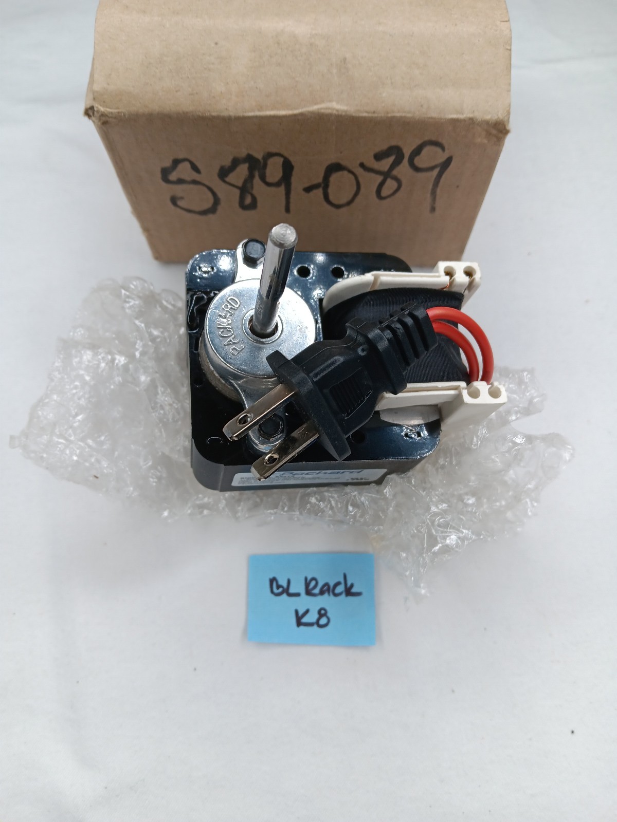 65272 Packard C-Frame Motor, 1" Stack Size, 120 Volt, 3000 RPM gallery