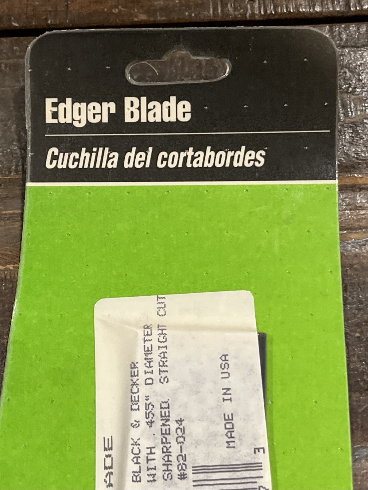 Edger Blade 7 5/8 Inches Long Kwik-fix 512-356. Fits 8224 And 82-024 gallery