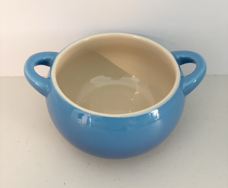 Le Creuset Blueberry Fruit Mini Cocotte Azure Blue 16oz - NEW gallery