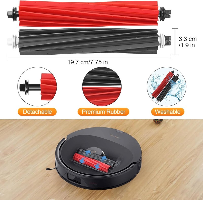RUKHOOL Qrevo Slim Replacement Accessories for Roborock Qrevo Master Qrevo Slim gallery