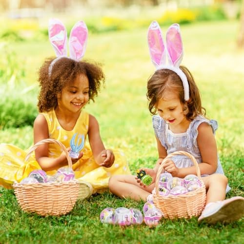 WODMAZ 12Pcs PreFilled Easter Eggs with Plant Building Blocks, Surprise Eggs gallery