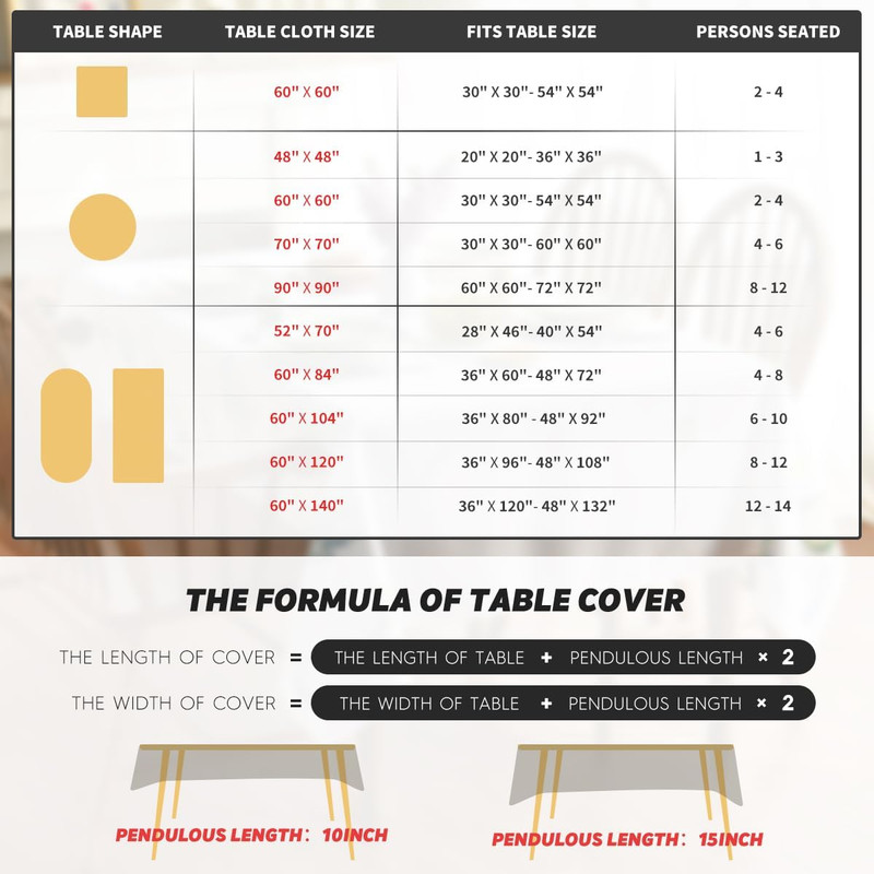 Rectangular Fall Tablecloth 60x84 Inch with Harvest Floral Design gallery