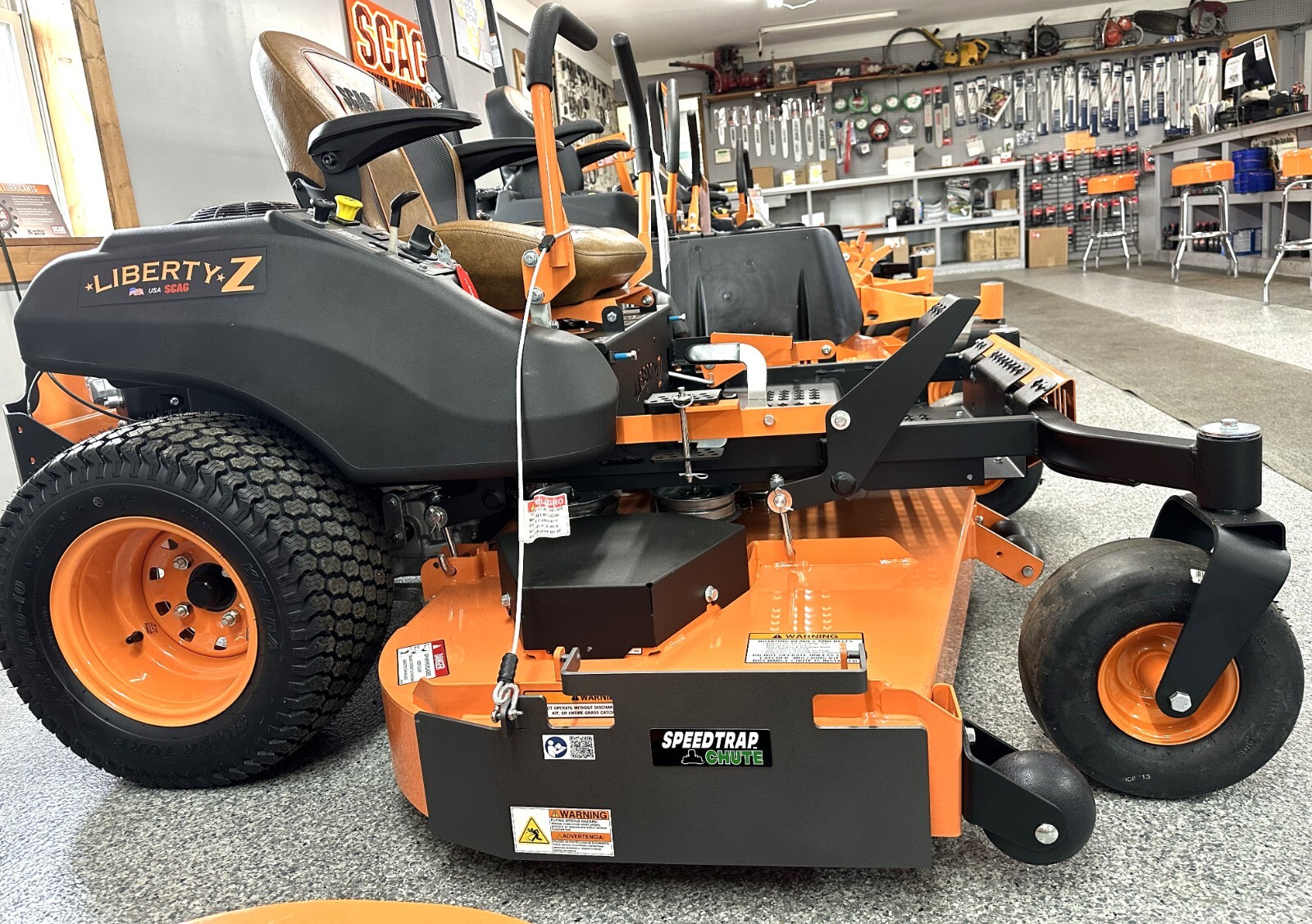 Speedtrap® Chute Blocker Scag® Liberty™ Z 48/52"/61" Mowers (30 second install! gallery