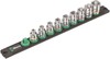 Wera B Zyklop Magnetic Rail Socket Set 3/8" Drive 9 Pieces SAE 05005450001 gallery