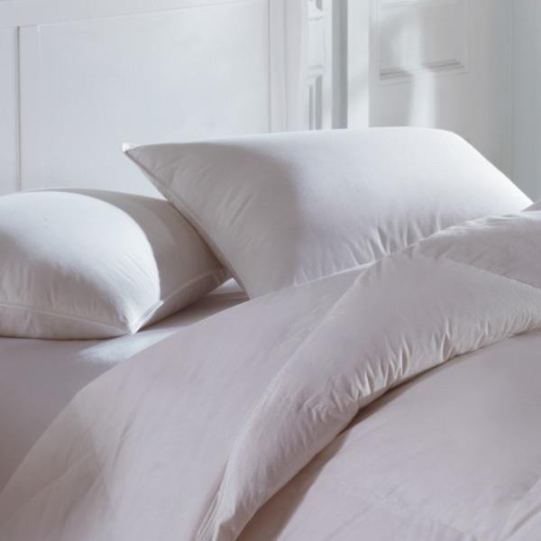 Downright Cascada Summit 600 Fill Power Goose Down Pillow King Medium 50/50 Bed gallery