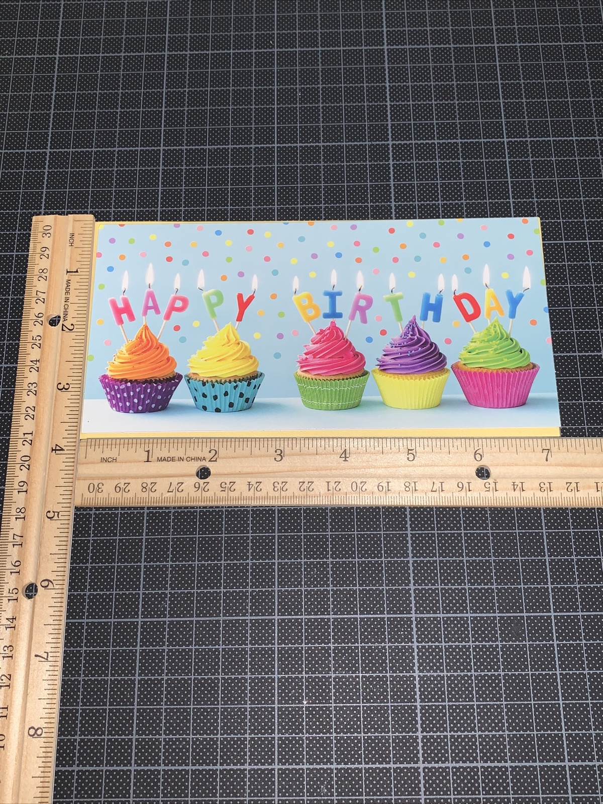 Hallmark Money/Gift Card Holder Birthday Card: Cupcakes Candles Wishes Come True gallery