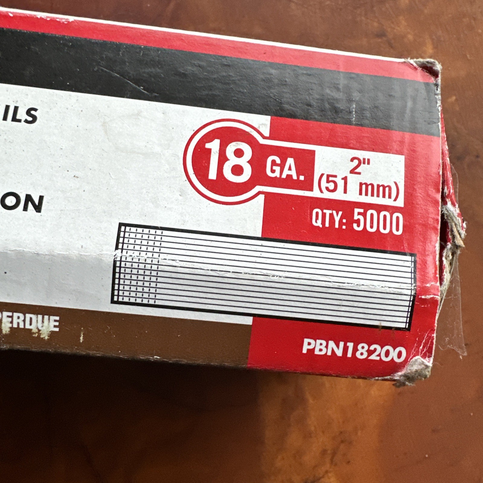 Porter Cable 1" 18 Ga. Galvanized Brad Nails QTY: 5000 (PBN8100) FS gallery