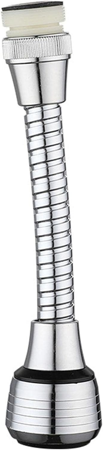 Silver Stainless Steel Faucet Sprayer Extension, Faucet Extension Tube, 360 gallery