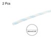Fiberglass Tube Insulation Sleeve, 2mm/0.08" IDx1m/3.28ft, 2pcs gallery