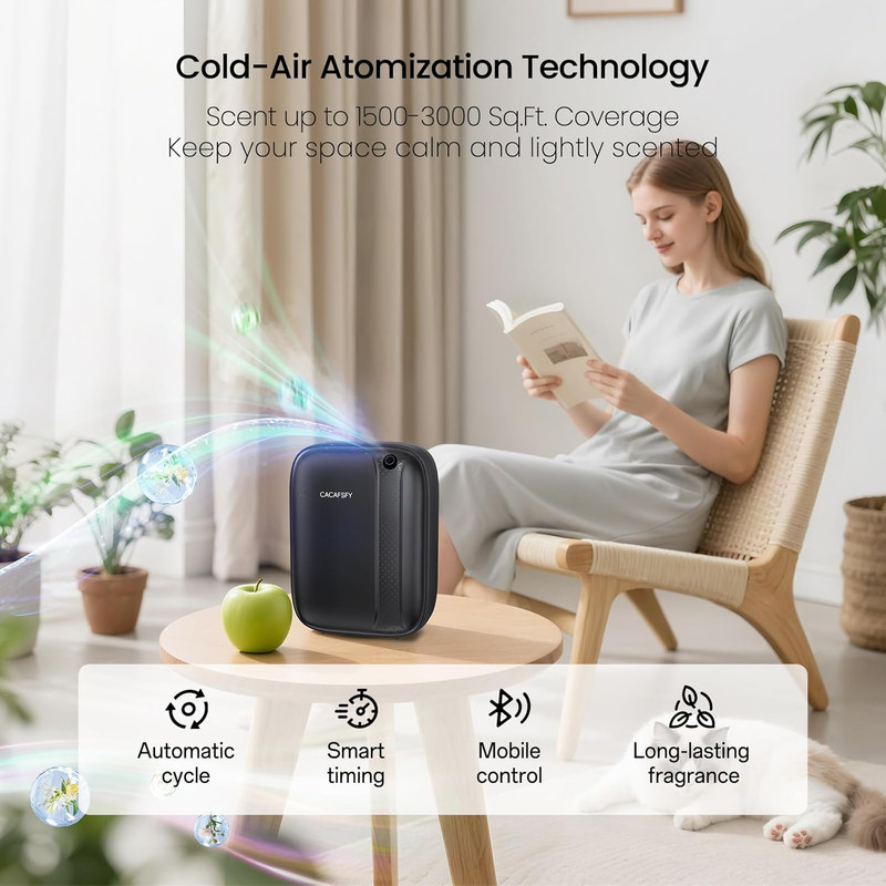 Waterless Diffuser, Hotel Scent Diffuser-Smart APP Control-400Ml Capacity up to gallery