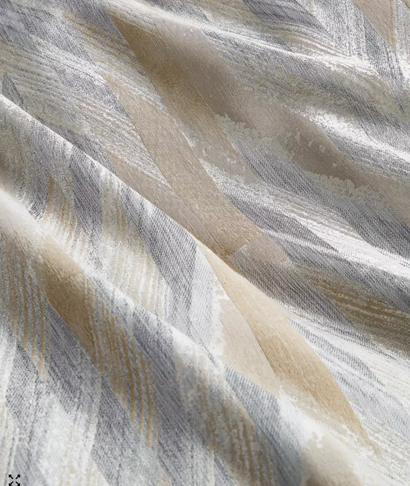 Hotel Collection Textured Chevron 3-Pc. King Duvet Cover Set $550 gallery