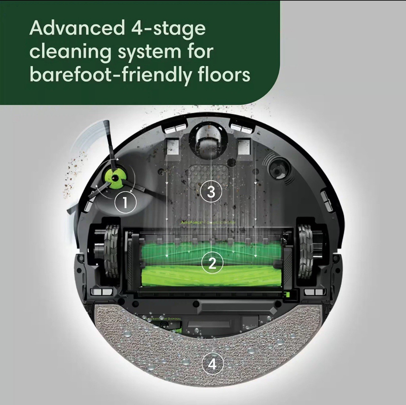 iRobot - Roomba Combo 10 Max Robot Vacuum and Mop + AutoWash Dock (X085020) -... gallery
