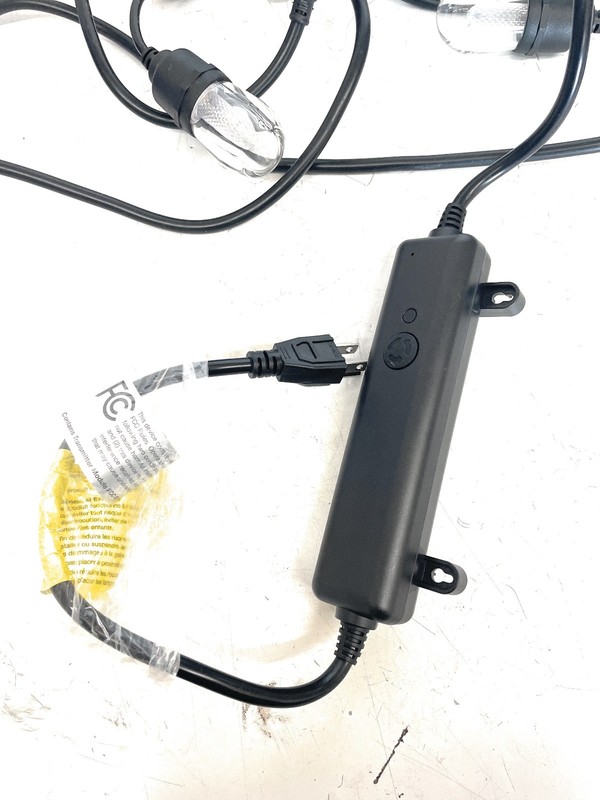 Hampton Bay Changing Plug-in LED RGBW String Light, 24FT, HB-1024SC-BK gallery