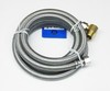 Dishwasher Installation Kit Stainless 72" Fill Hose, Cord and Elbow gallery