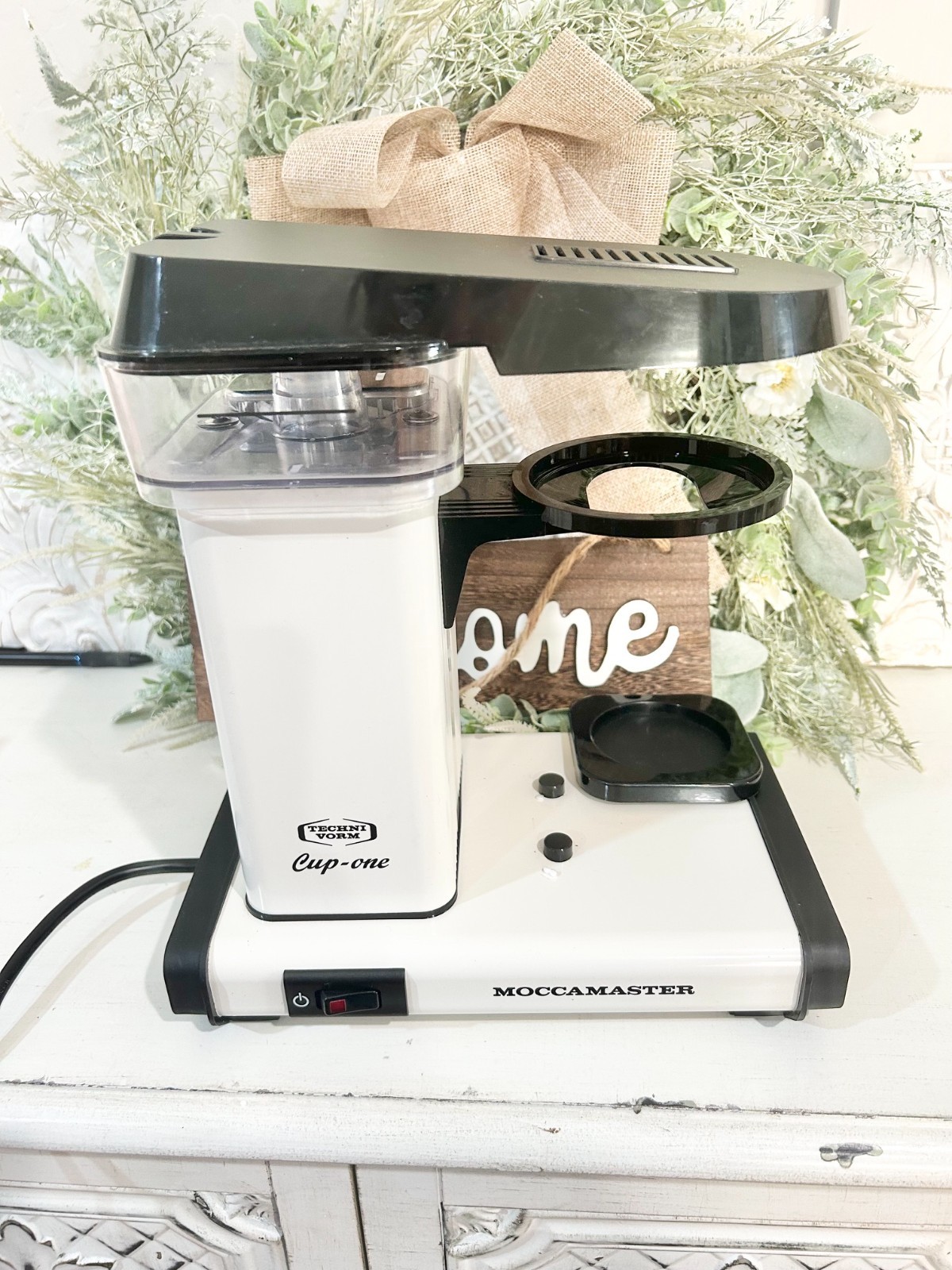 Technivorm Moccamaster 69211 Cup One, One-Cup Coffee Maker 10 Ounce, Off-White gallery