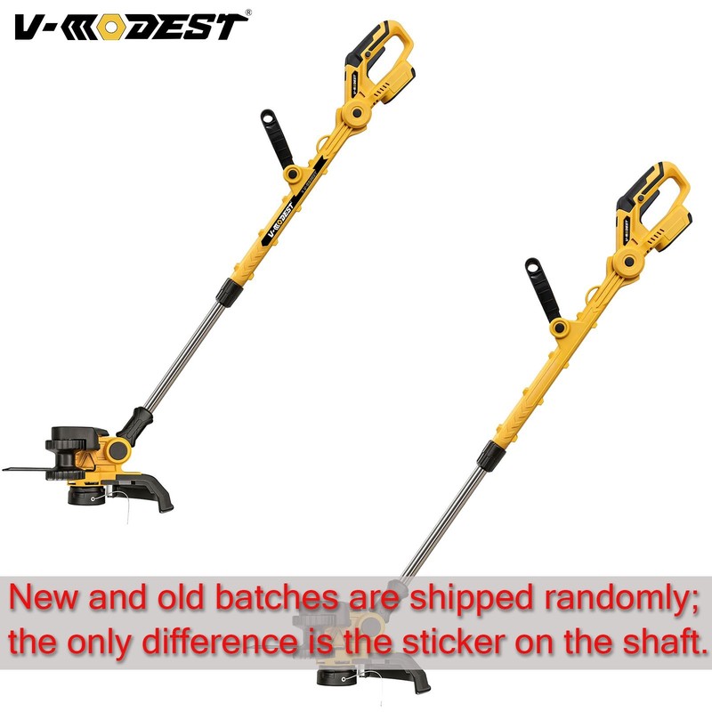 12" Cordless Weed Eater & String Trimmer & Grass Trimmer For Dewalt 20V Battery gallery