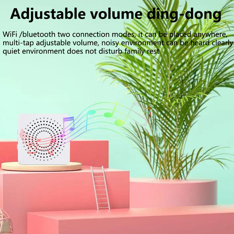 Wireless Security Smart WiFi Doorbell Intercom Video Camera Door Ring Bell Chime gallery