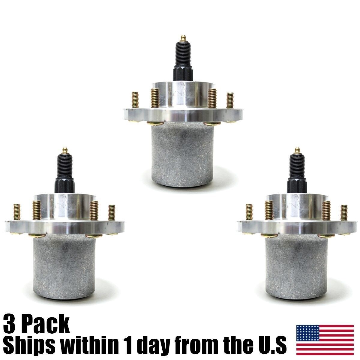 3PK Spindle Assembly For Great Dane Super Surfer Deck Blade 200262 D18030 200041 gallery